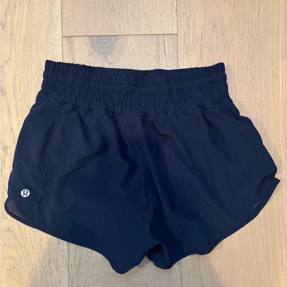 lululemon athletica Women's Navy Athletic Shorts